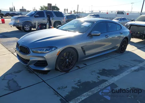 2025 BMW 840I Gran Coupe z USA, uszkodzony, nr VIN WBAGV2C04SCS38827